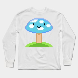 simple mushroom Long Sleeve T-Shirt